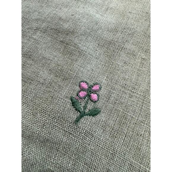 NEW!!"REVERSABLE" Artsy ,Floral, Cottage Core, Embroidered, 100% Linen,Blazer,PM - Picture 9 of 15